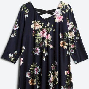 Liberty Back Detail Dress